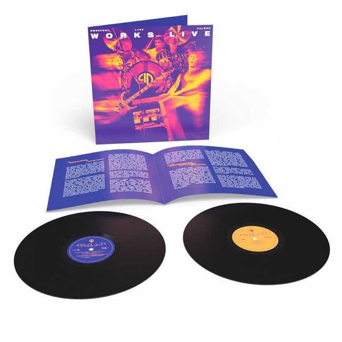 Emerson, Lake & Palmer Works Live Vinyl LP Due Out 24/07/26