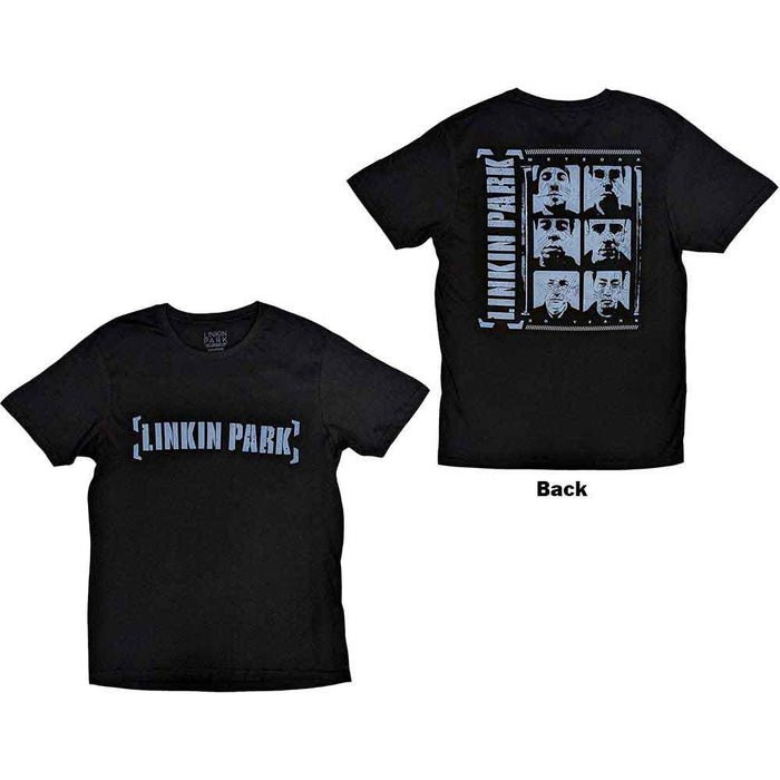 Linkin Park Meteora Portraits Black Medium T-Shirt