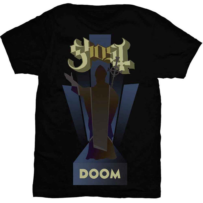 Ghost Doom Black Large T-Shirt