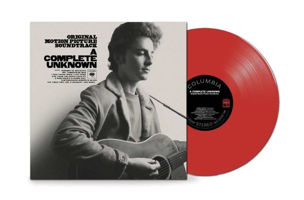 Timothée Chalamet A Complete Unknown (Soundtrack) Vinyl LP Opaque Red Colour 2025