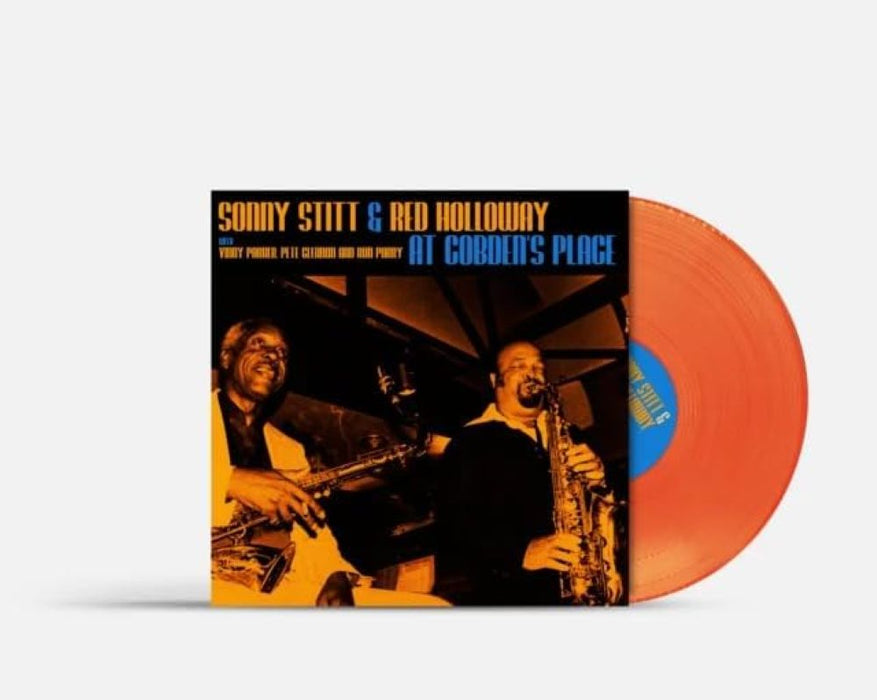 Sonny Stitt & Red Holloway Live At Cobdens Place 1981 Vinyl LP Orange Colour