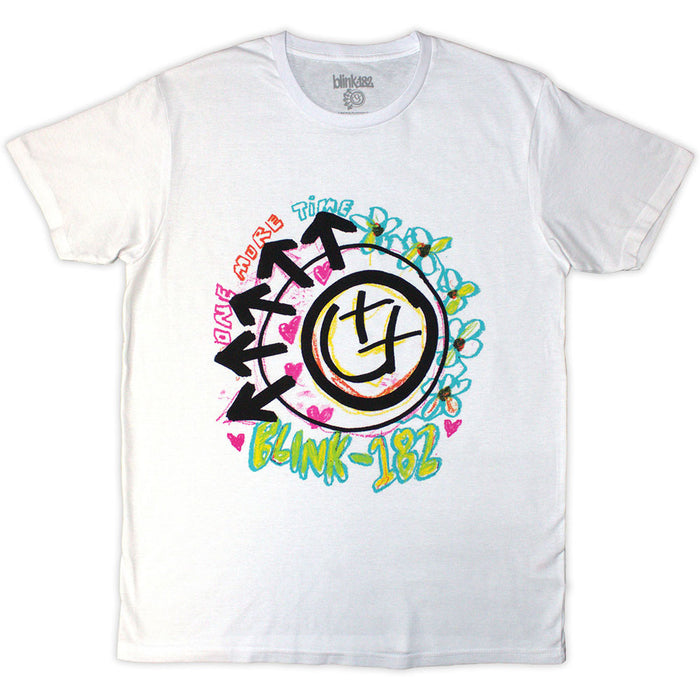 Blink-182 Crayon White X-Large T-Shirt
