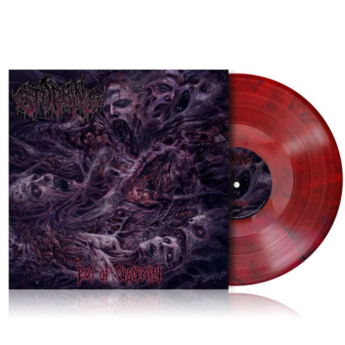 Stabbing Eon of Obscenity Vinyl LP Red/Black Marble Colour 2026
