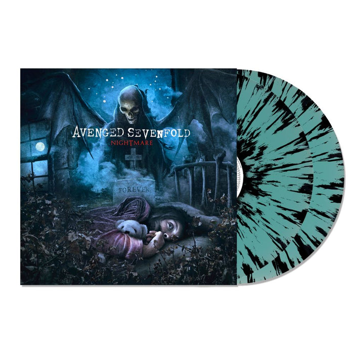 Avenged Sevenfold Nightmare Vinyl LP Electric Blue w/ Black Splatter Colour 2026