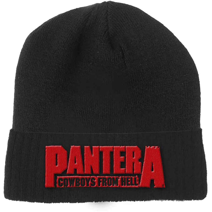 Pantera Cowboys From Hell Black Beanie Hat