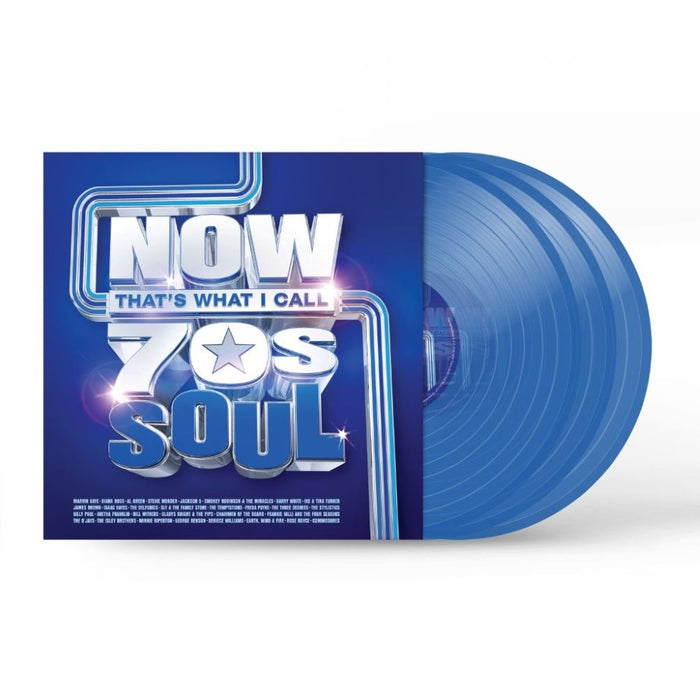 NOW That's What I Call 70s Soul Vinyl LP Blue Colour 2026