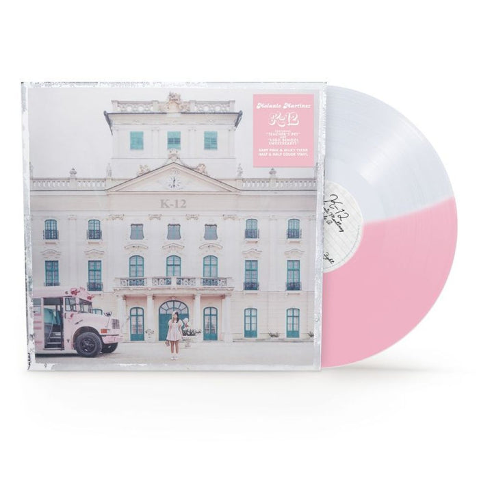 Melanie Martinez K-12 Vinyl LP Half Baby Pink & Half Milky Clear Colour 2025