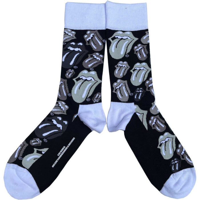 The Rolling Stones Unisex Ankle Socks: Classic Tongue (Uk Size 7 - 11)