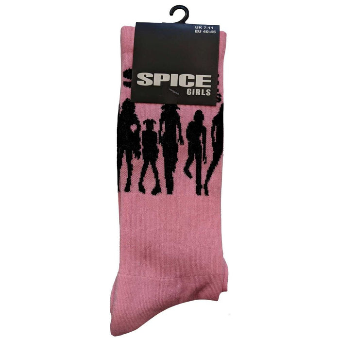 The Spice Girls Unisex Ankle Socks: Silhouette (Uk Size 7 - 11)