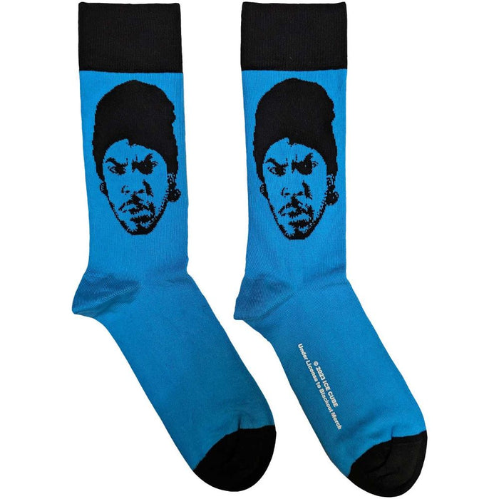 Ice Cube Unisex Ankle Socks: Portrait (Uk Size 7 - 11)