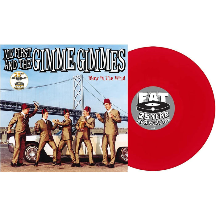 Me First and The Gimme Gimmes Blow in the Wind Vinyl LP Apple Red Colour Due Out 14/08/26