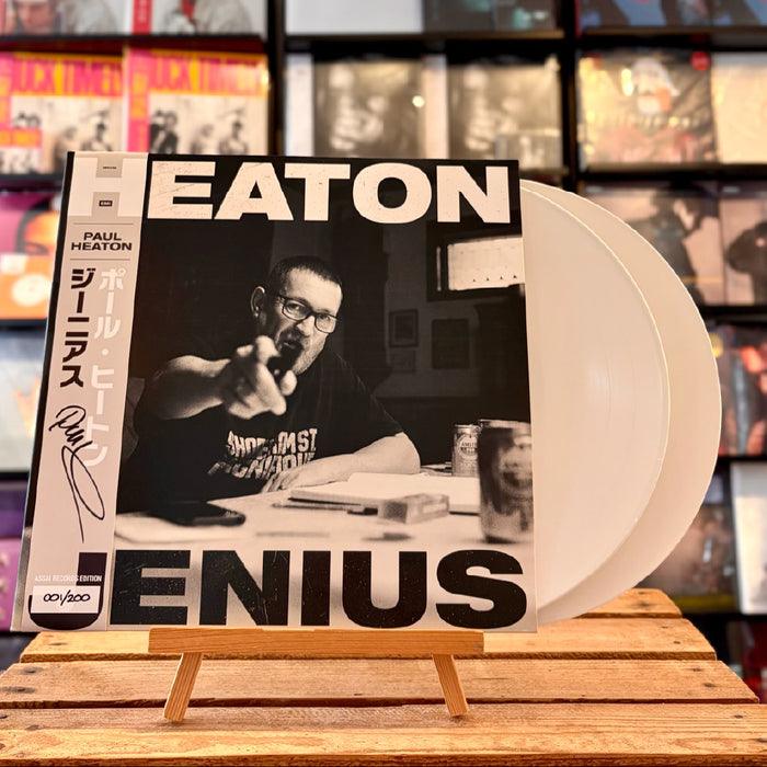 Paul Heaton Jenius Vinyl LP Signed Assai Obi Edition White Colour 2026