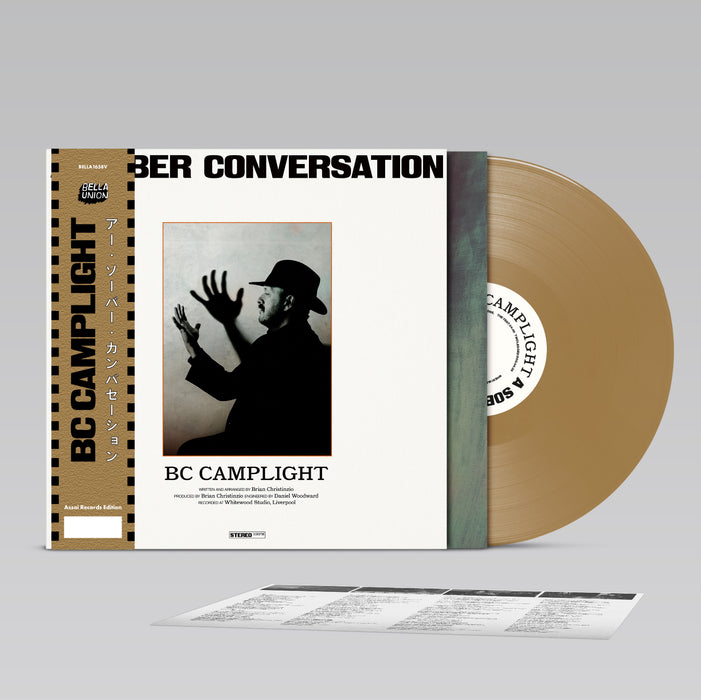 BC Camplight A Sober Conversation Vinyl LP Signed Assai Obi Edition Gold Colour 2025