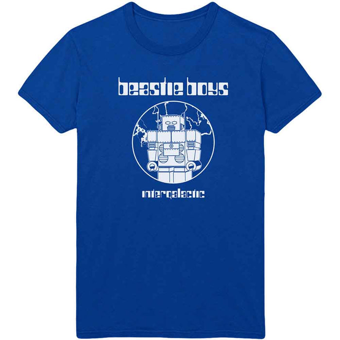 Beastie Boys Intergalactic Blue Small Unisex T-Shirt