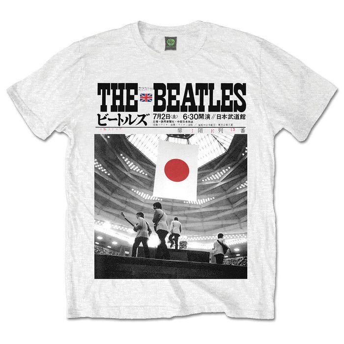 The Beatles Live At The Budokan White Small T-Shirt