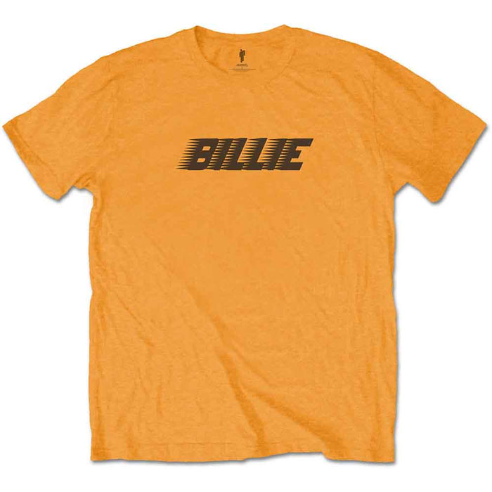 Billie Eilish Racer Logo & Blohsh Orange Large Unisex T-Shirt
