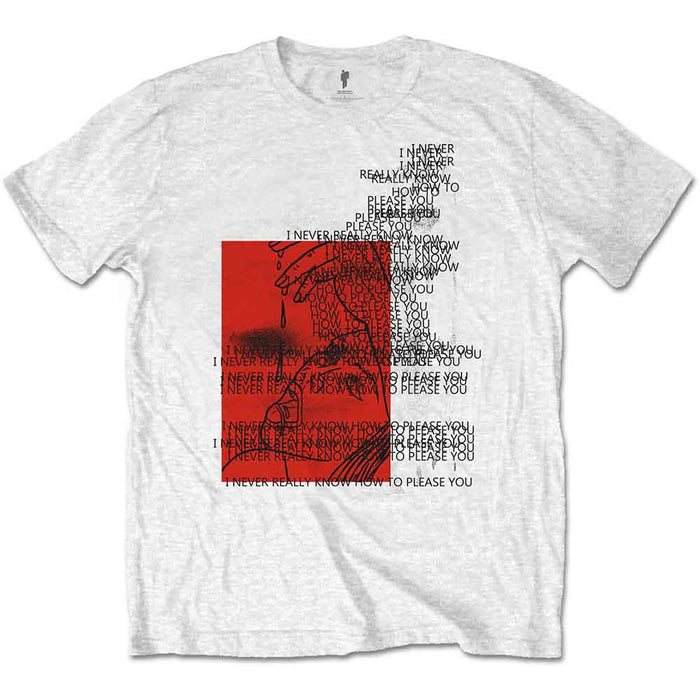 Billie Eilish Please You White XX-Large T-Shirt