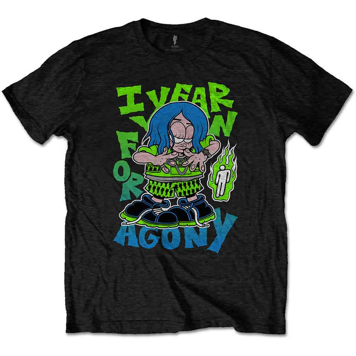 Billie Eilish Agony Black Medium T-Shirt