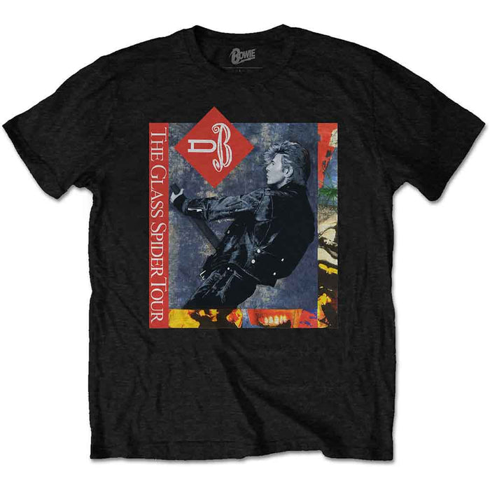 David Bowie Glass Spider Tour Black Large Unisex T-Shirt