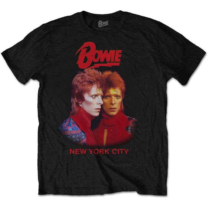 Bowie NYC Black Large Unisex T-Shirt
