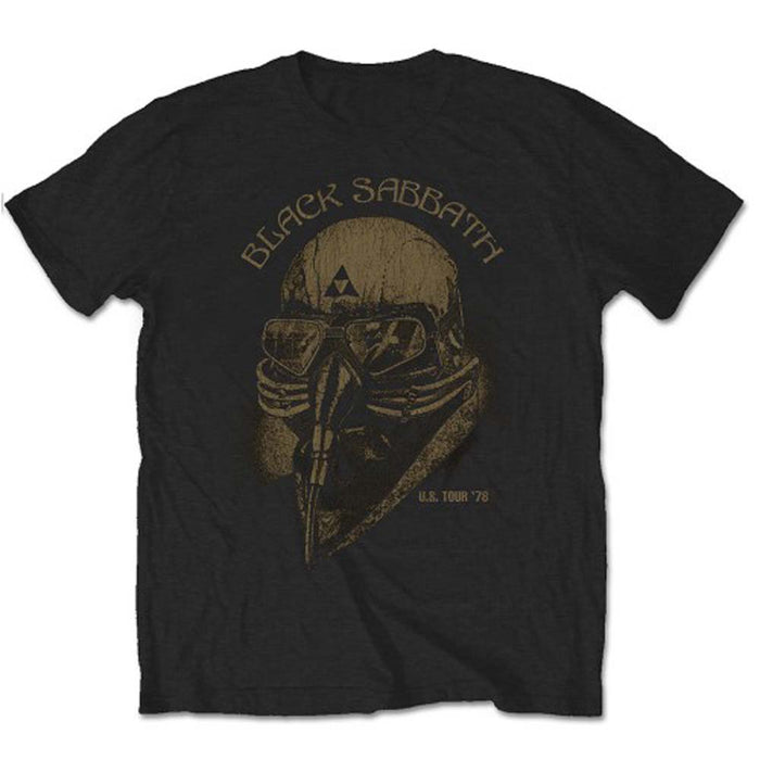 Black Sabbath US Tour 1978 Avengers Black Large T-Shirt