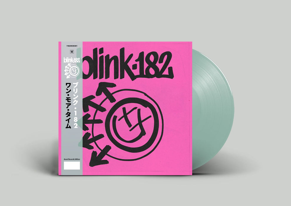 Blink 182 One More Time Vinyl LP Coke Bottle Clear Colour Assai Obi Edition 2023