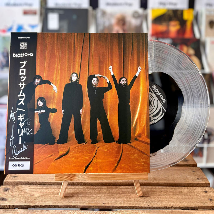 Blossoms Gary Vinyl LP Signed Assai Obi Edition Transparent with Black Yolk Colour 2024