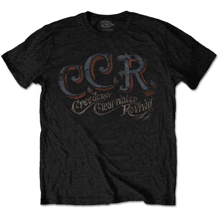 Creedence Clearwater CCR Black Large Unisex T-Shirt