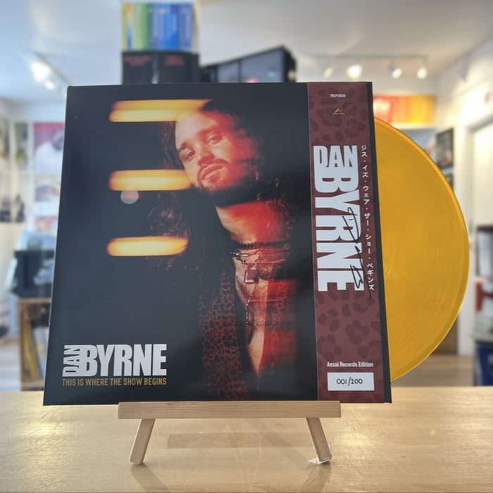 Dan Byrne This Is Where The Show Begins Vinyl LP Signed Assai Obi Edition Translucent Orange Colour 2026