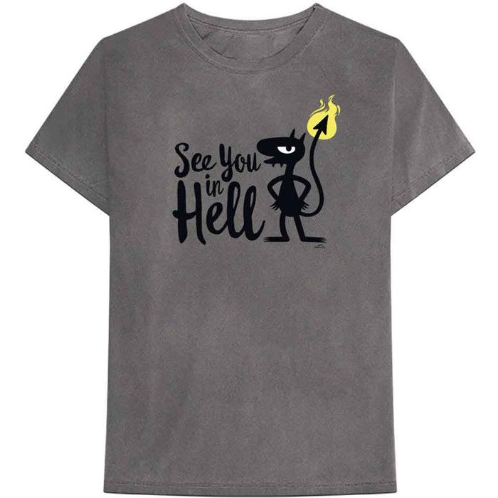 Disenchantment See You In Hell Charcoal Small Unisex T-Shirt