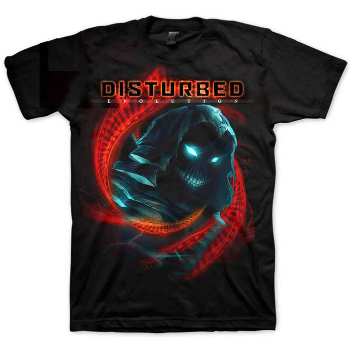 Disturbed DNA Swirl Black X-Large Unisex T-Shirt