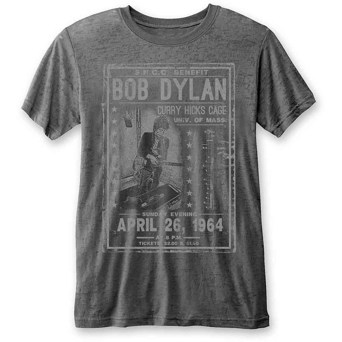 Bob Dylan Curry Hicks Cage Charcoal Grey Large T-Shirt