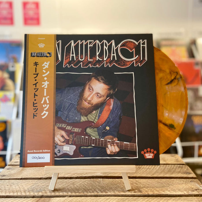 Dan Auerbach Keep It Hid Vinyl LP Black Orange Marble Assai Obi Edition 2023