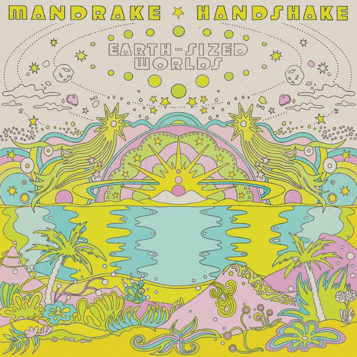 Mandrake Handshake Earth Sized Worlds Vinyl LP 2025 Ltd Dinked Edition #324