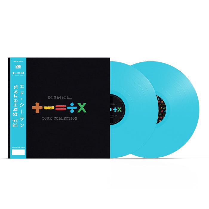 Ed Sheeran +-=÷× (TOUR COLLECTION) Vinyl LP Assai Obi Edition Bright Blue Colour 2024