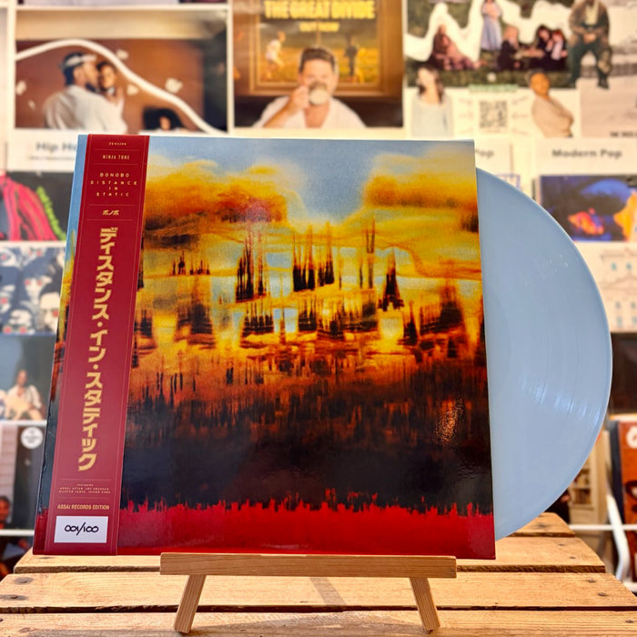 Bonobo Distance In Static Vinyl LP Signed Assai Obi Edition Pastel Blue Colour 2026