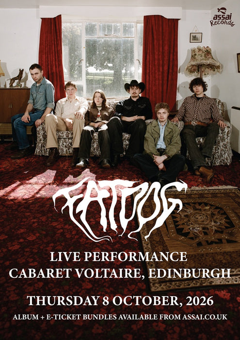 Fat Dog Cancel Me (I'm Tired) Cab Voltaire Edinburgh Ticket Bundle Thursday 8th October 2026