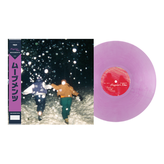 Movements Happier Now Vinyl LP Signed Assai Obi Edition Violet Colour 2026