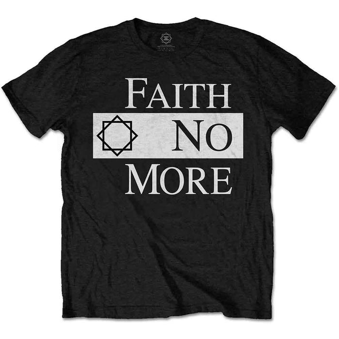 Faith No More Classic Logo V2 Black X-Large Unisex T-Shirt