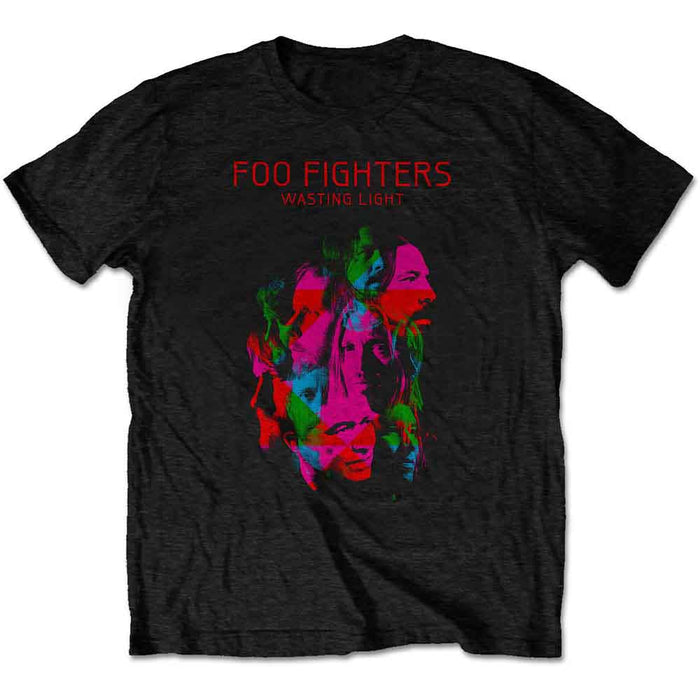 Foo Fighters Wasting Light Black Large Unisex T-Shirt