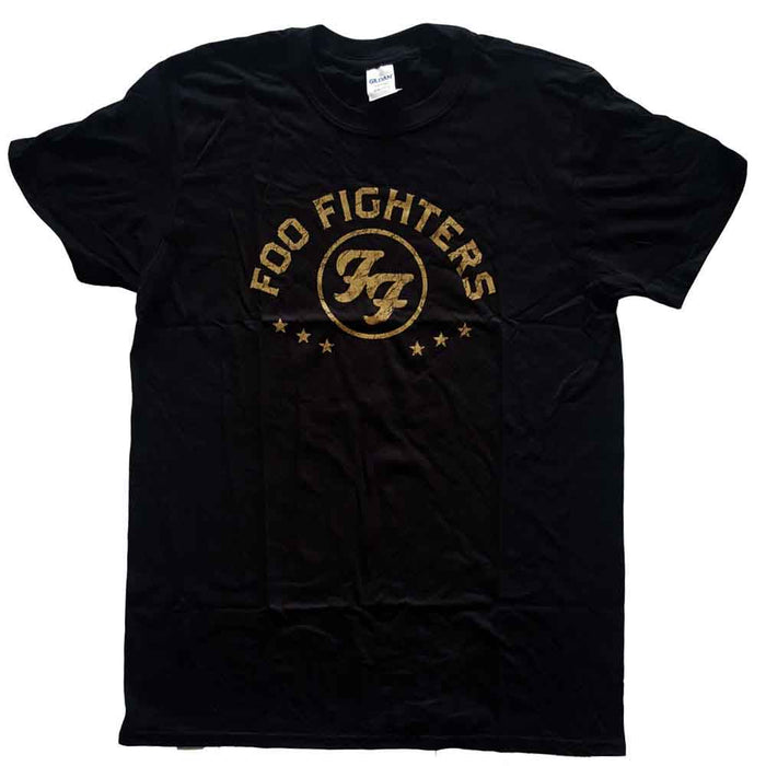 Foo Fighters Arched Stars Black Medium Unisex T-Shirt