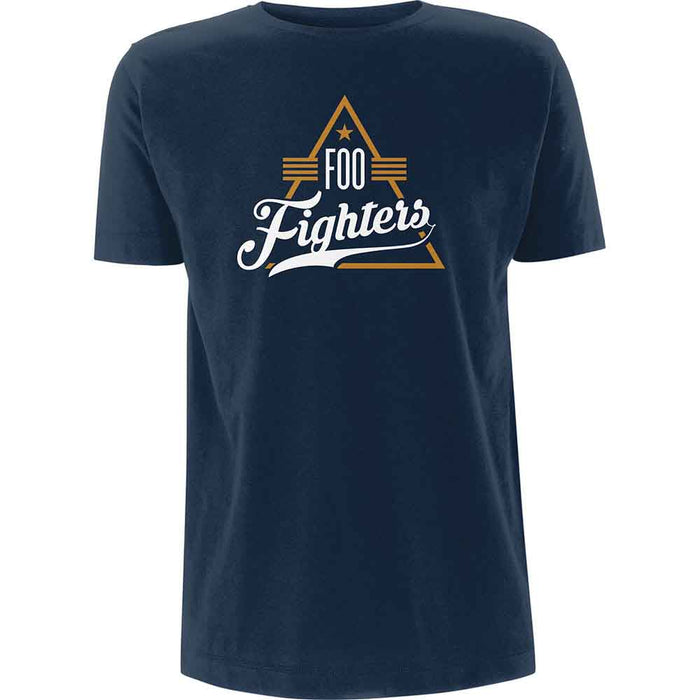 Foo Fighters Triangle Navy Large Unisex T-Shirt