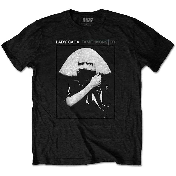 Lady Gaga Fame Black Large Unisex T-Shirt