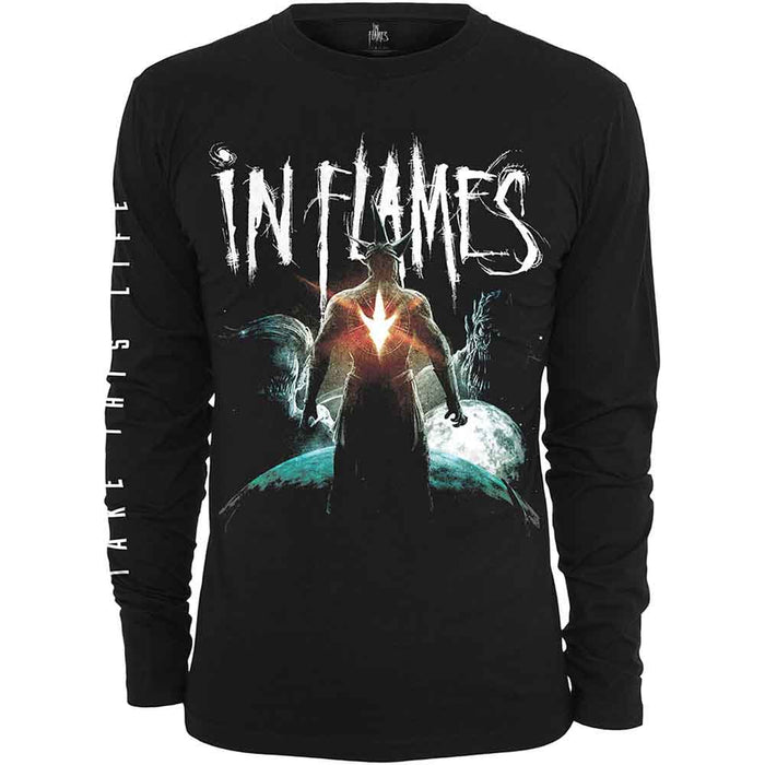 In Flames Take This Life Black X-Large Unisex Long Sleeved T-Shirt