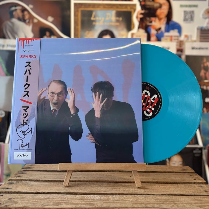 Sparks MAD! LP Signed Assai Obi Edition Light Blue Colour + Lenticular Sleeve 2025
