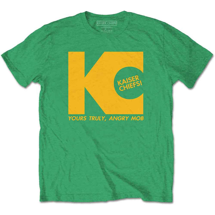 Kaiser Chiefs Yours Truly Green Large Unisex T-Shirt
