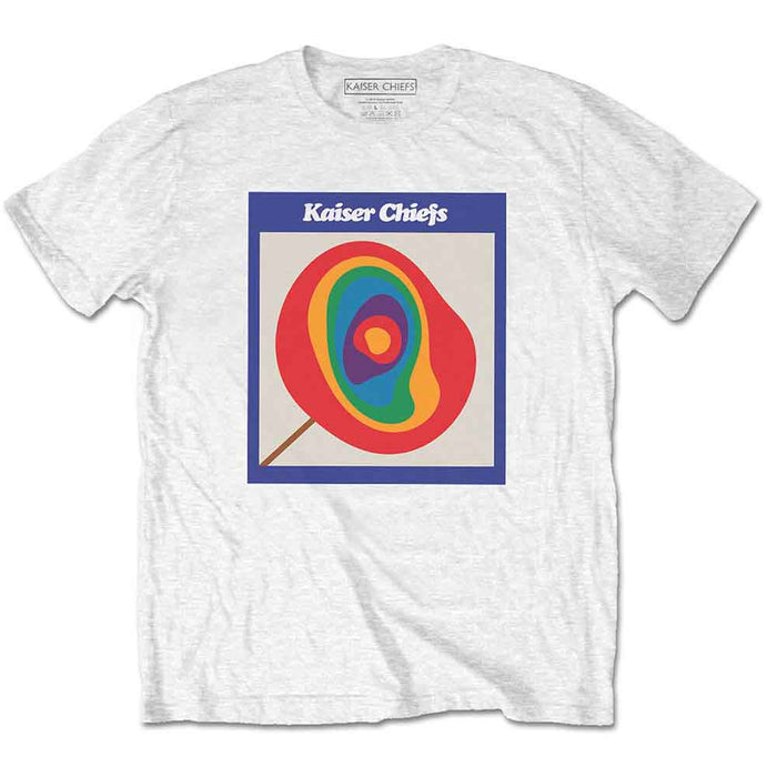 Kasier Chiefs Lollipop White X-Large Unisex T-Shirt