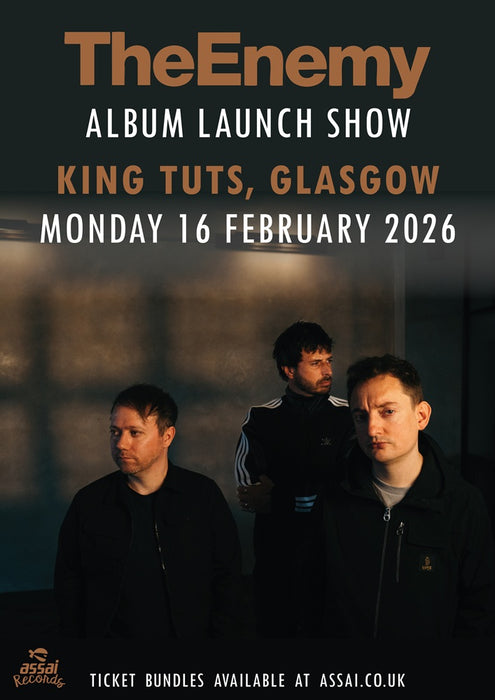 The Enemy Social Disguises King Tuts Glasgow Ticket Bundle Monday 16th February 2026