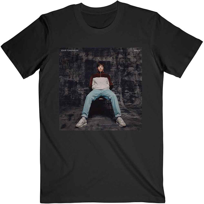 Louis Tomlinson Walls Black Medium Unisex T-Shirt