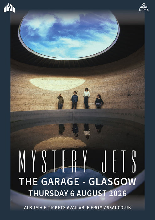 Mystery Jets A Hole To See The Sky Through The Garage Glasgow Ticket Bundle Thursday 6th August 2026